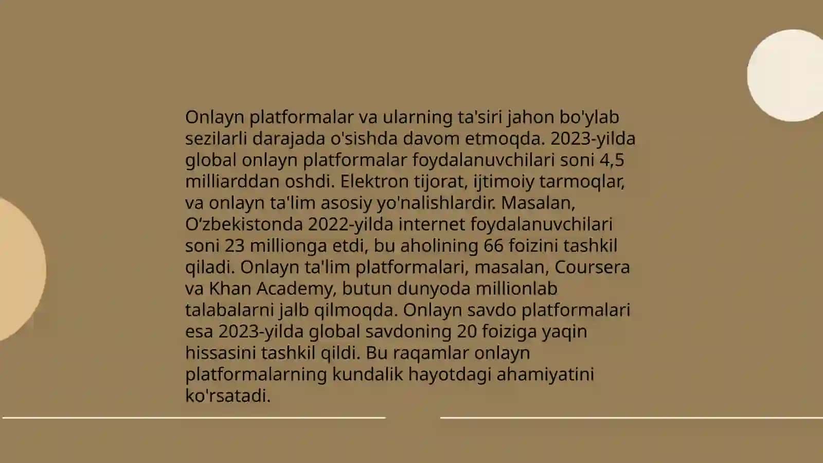Media maydon va internet imkoniyatlari 4