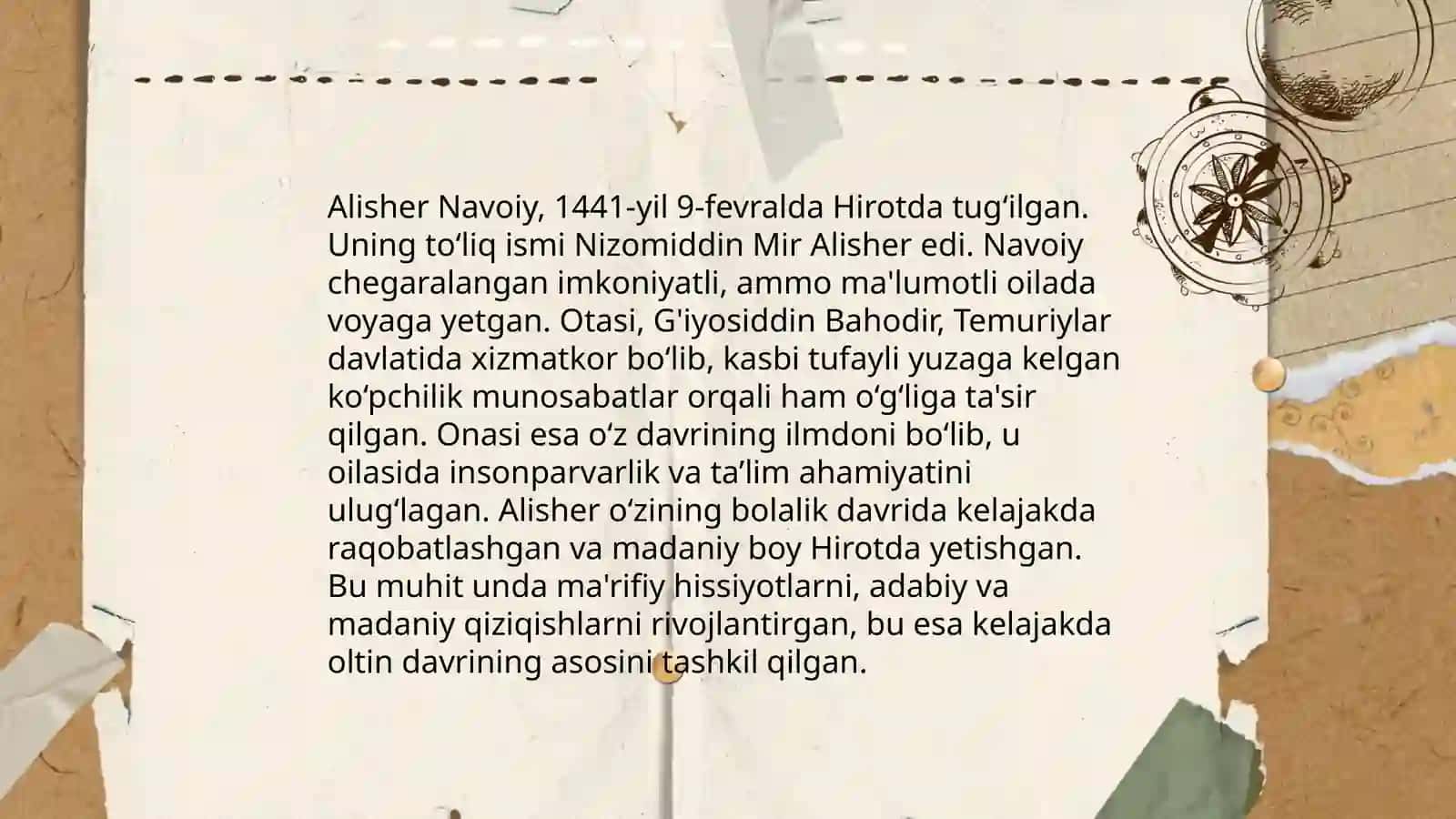 Alisher Navoiy hayoti va ijodi 4