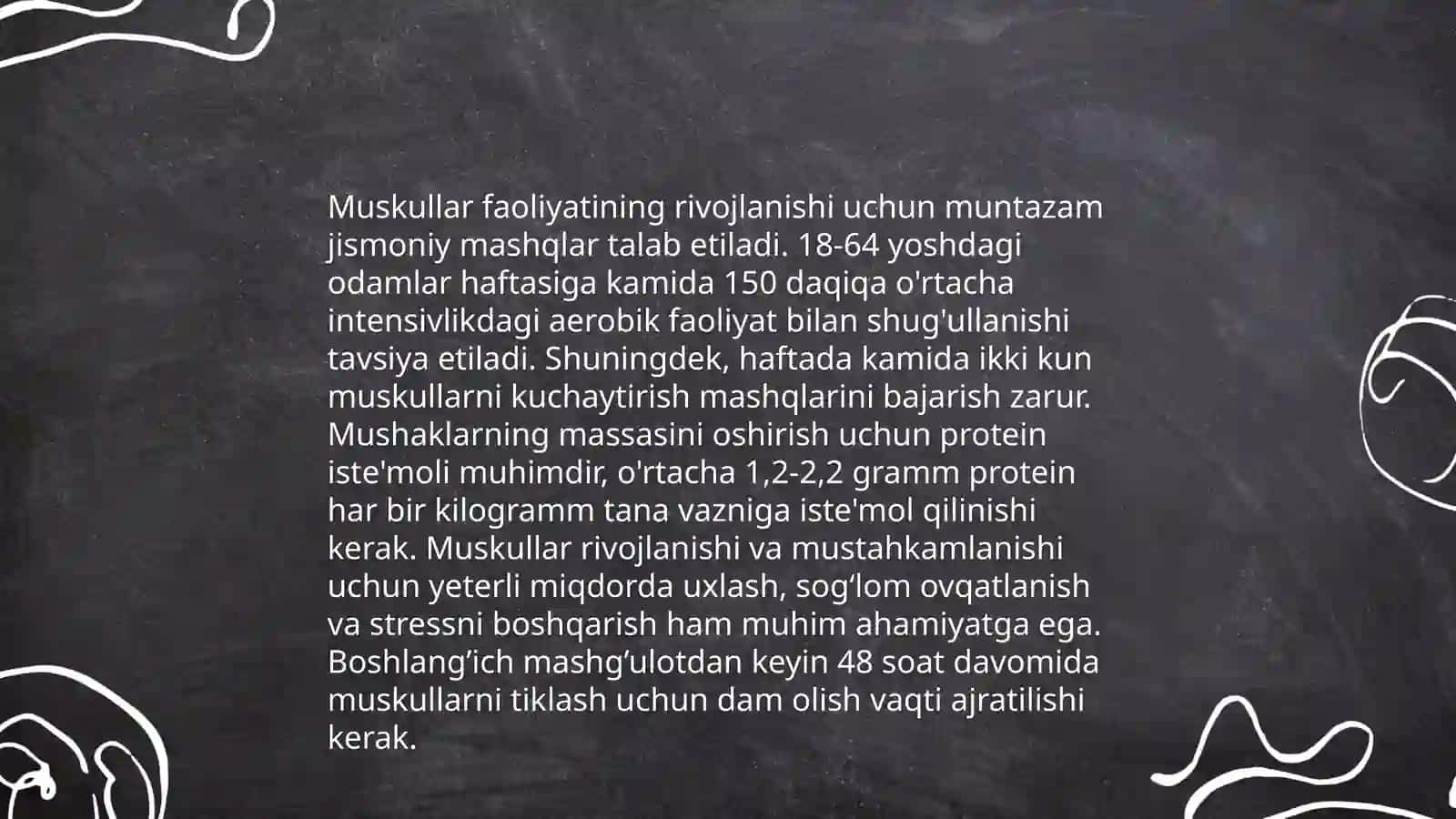 Mushaklarning anatomiyasi va funksiyalari 4