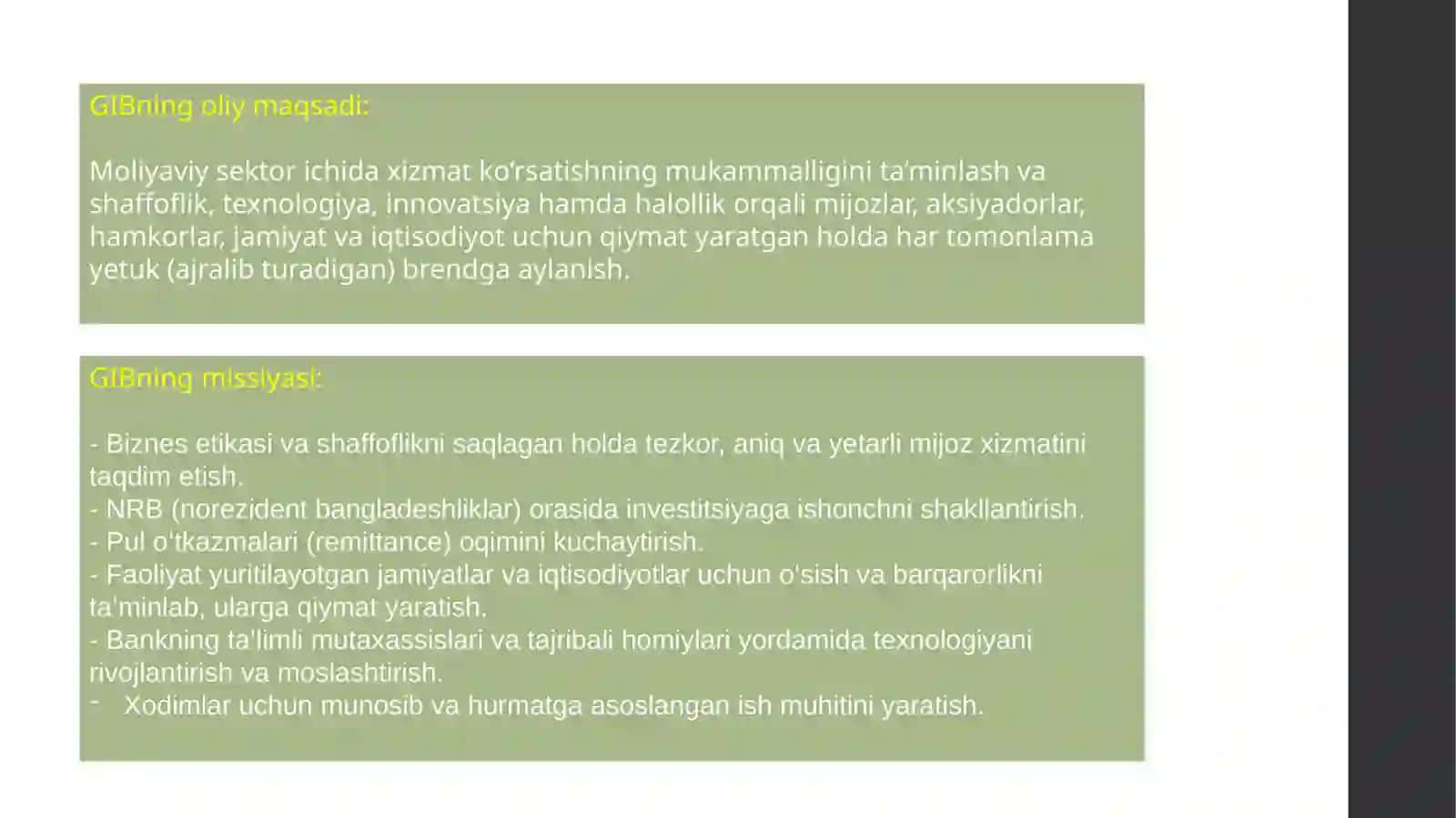 Islom Banki haqida taqdimot 4