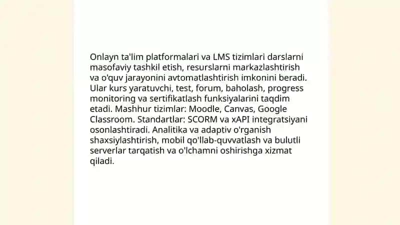 Taʼlimda zamonaviy texnologiyalar 4