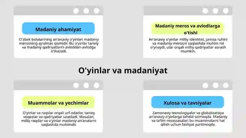 O'zbek bolalari o'yin tizimi 4