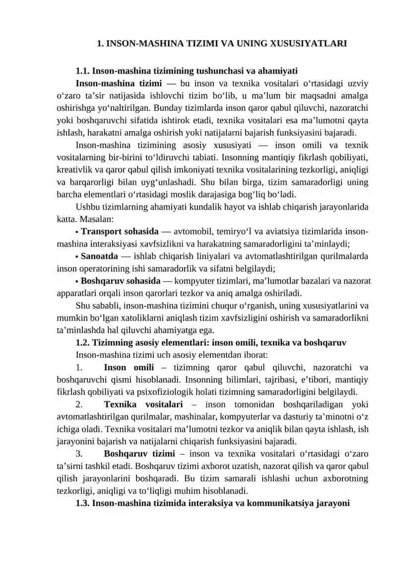 Inson-mashina tizimida nizolar va ularni oldini olish yo‘llari 4