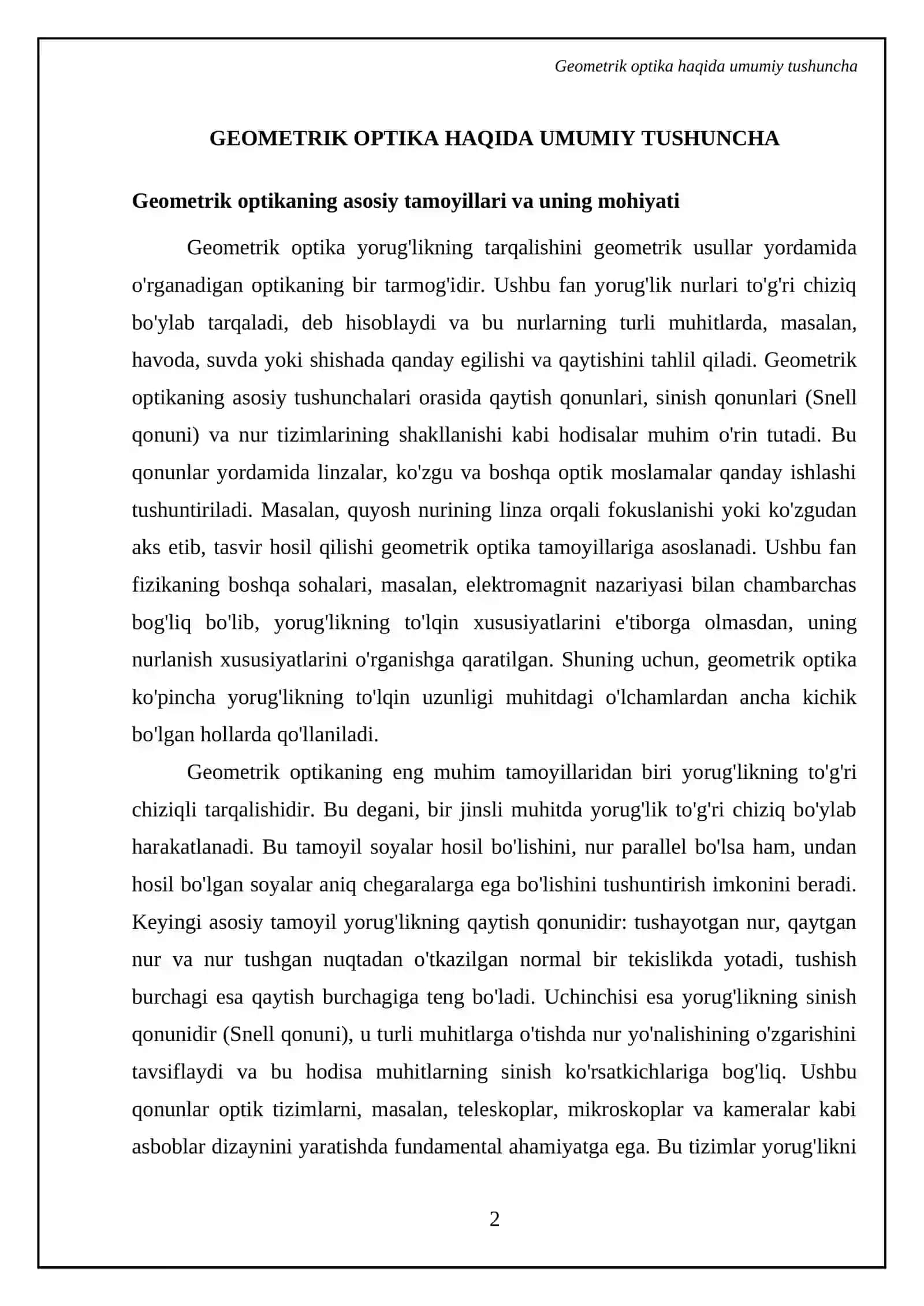 Geometrik optika 4