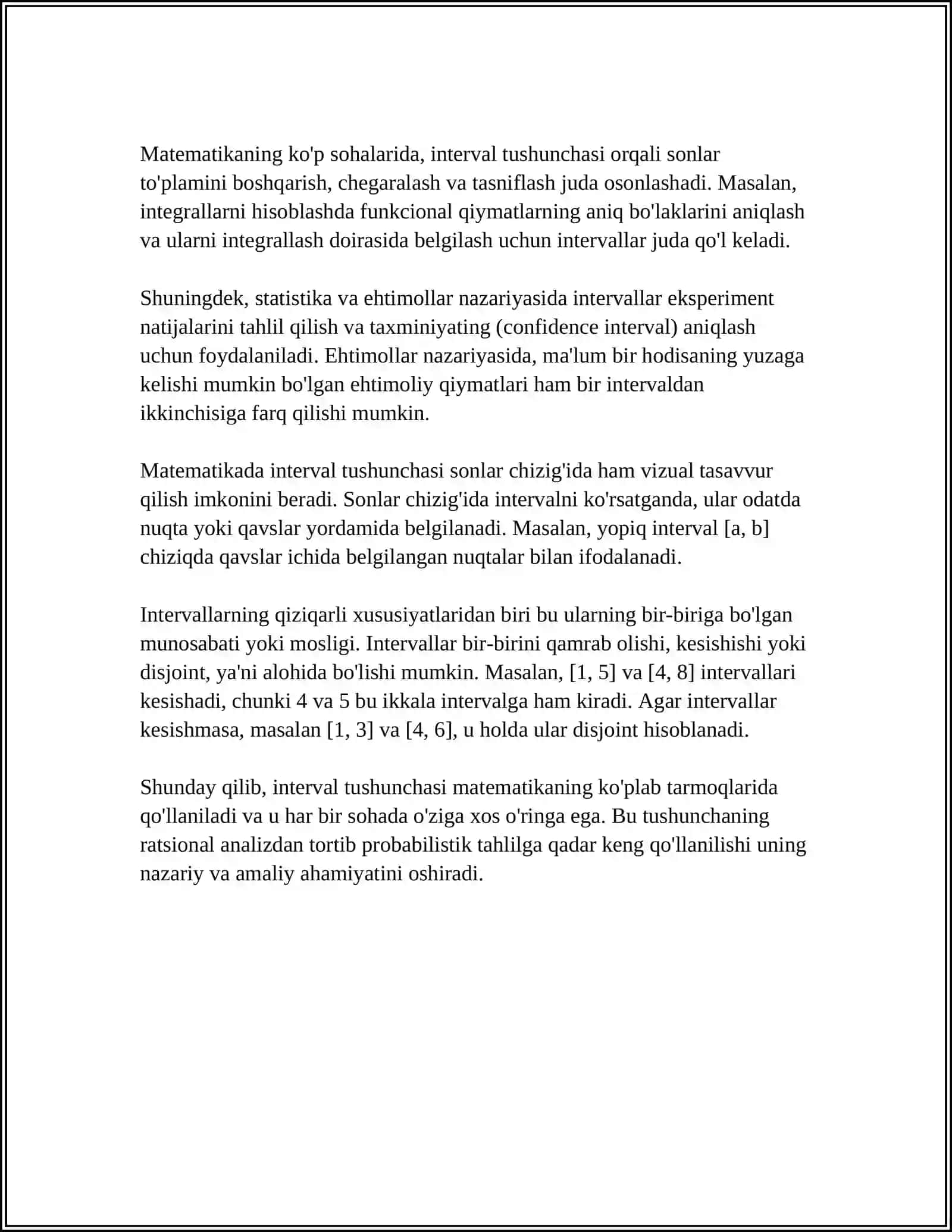 Mavzu: MUSIQA NAZARIYASI 4