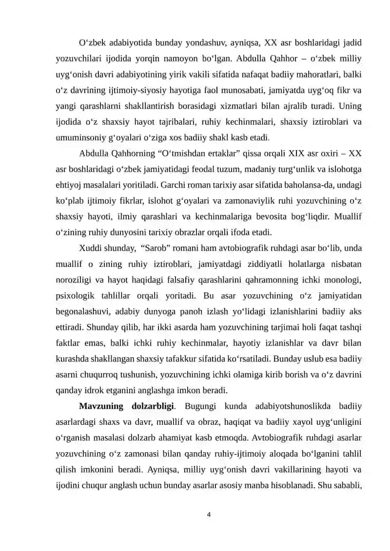 YOZUVCHI TARJIMA HOLINING BERILISHIGA XOS XUSUSIYATLARI 4