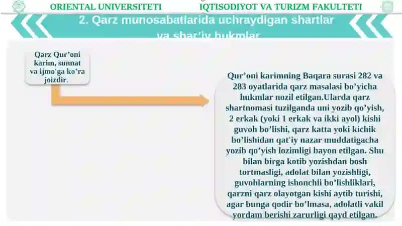 Islomiqtisodiyotidaqarzmasalasi 4