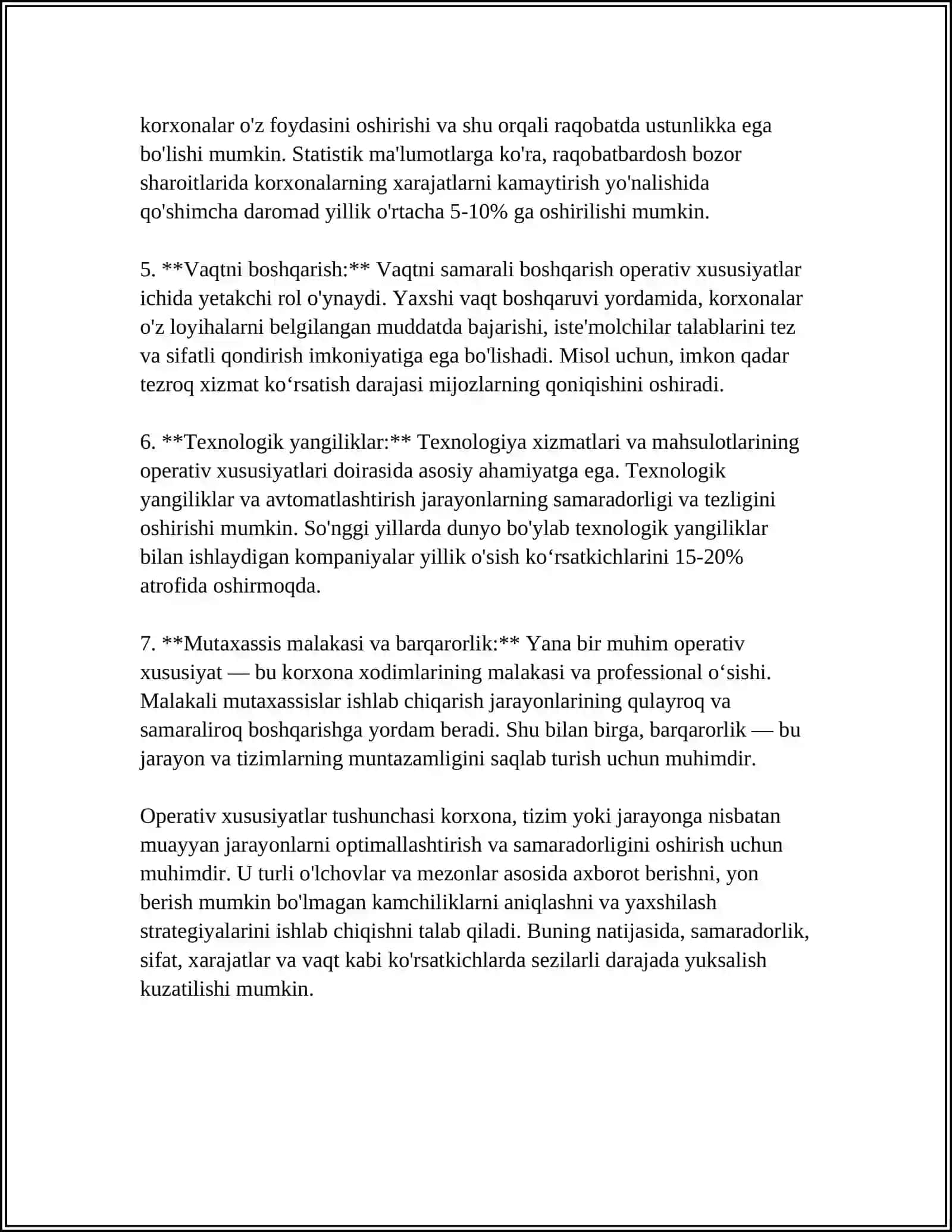 HAYDOVCHI FAOLIYATIDA OPERATIV XUSUSIYATLARNING ÒRNI 4
