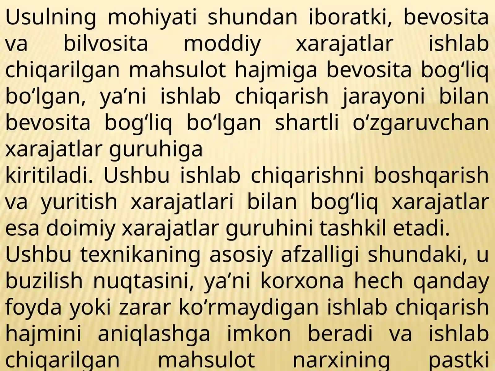 Yo‘l qurilish qiymat injiniring sohasi bo‘yicha smeta hisobining harajatlar tarkibi va tizimi 4
