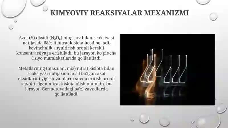 Suyiltirilgan nitrat kislota olish texnologiyasi 4