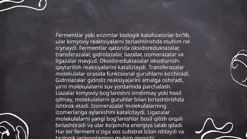 Fermentlar faolligini boshqarish 4