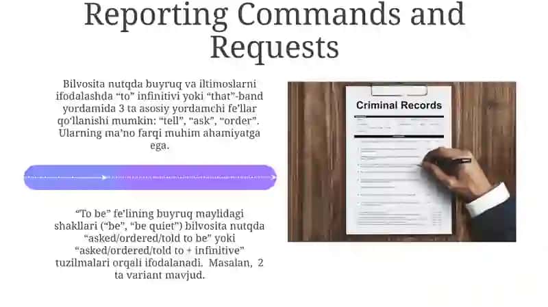Tense Consistency in Reported Speech 4