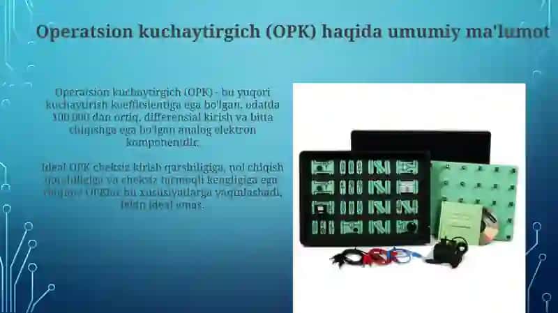 Operatsion kuchaytirgich asosida funksional qurilmalar 4