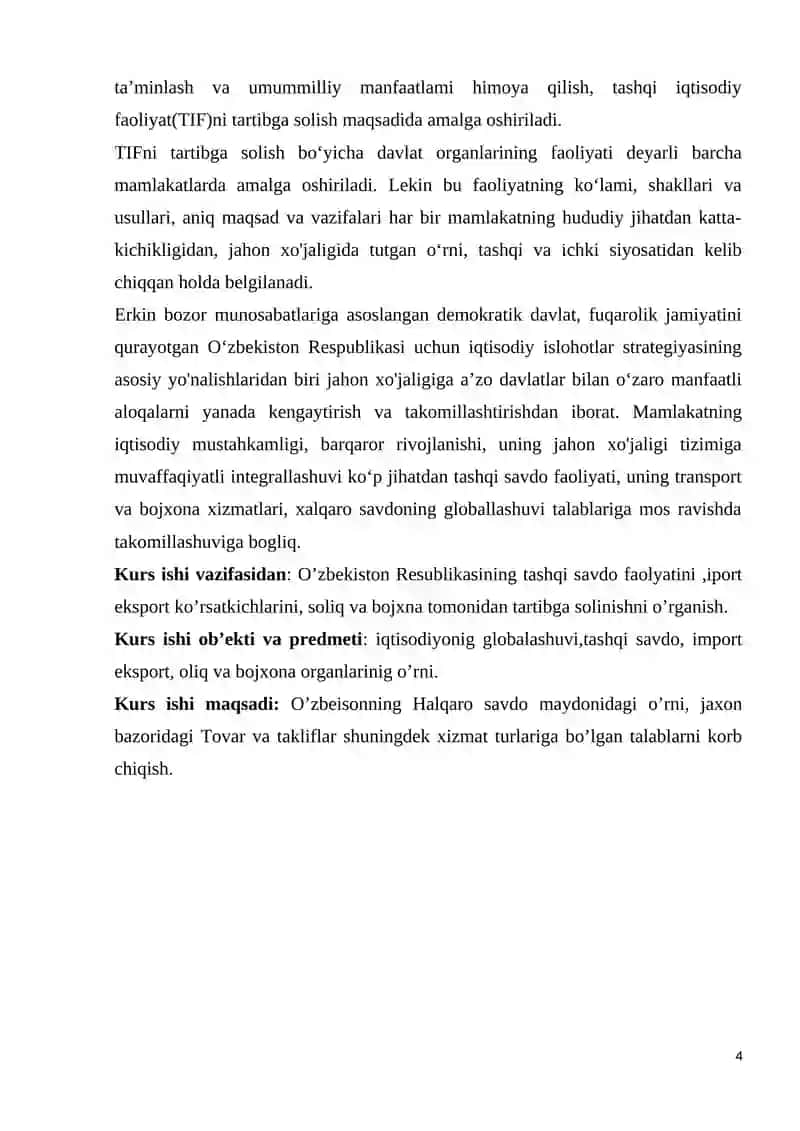 Jahon iqtisodiyoti globallashuvi jarayonlari natijalarining davrlar miqiyosida tahlili 4