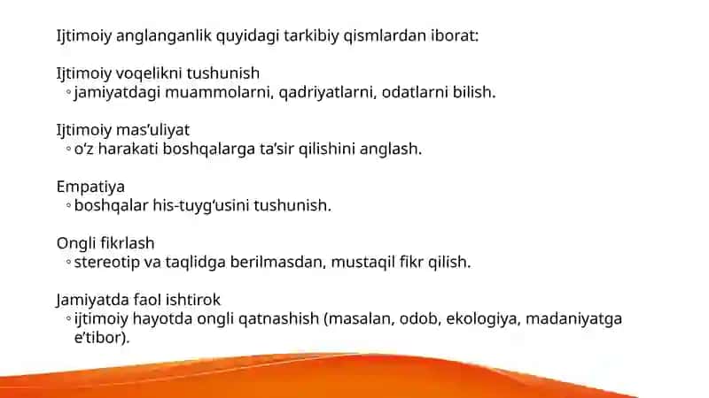 Ijtimoiy anglanganlik va ijtimoiy - xulq atvor. Psixologiyada guruhlar muammosi va qonuniyatlari 4