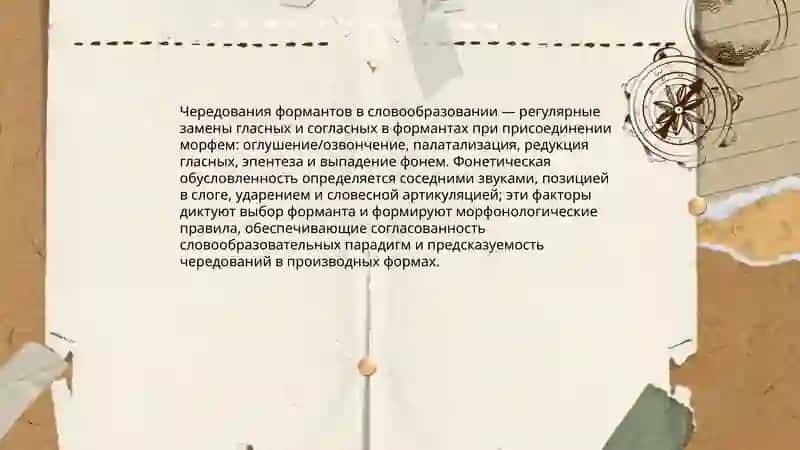 Морфонологические явление словообразование согешсемости 4