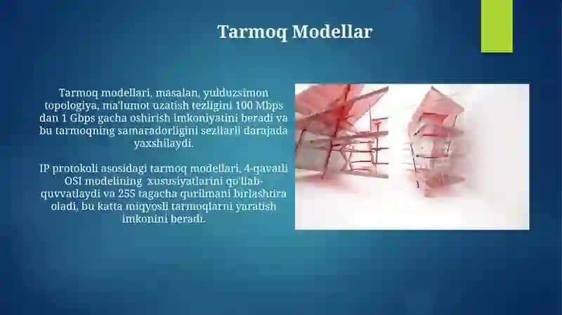 Tuzilma Modellarining Asoslar 4
