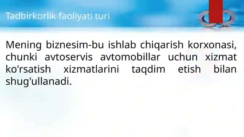 avtoservis ochish 4