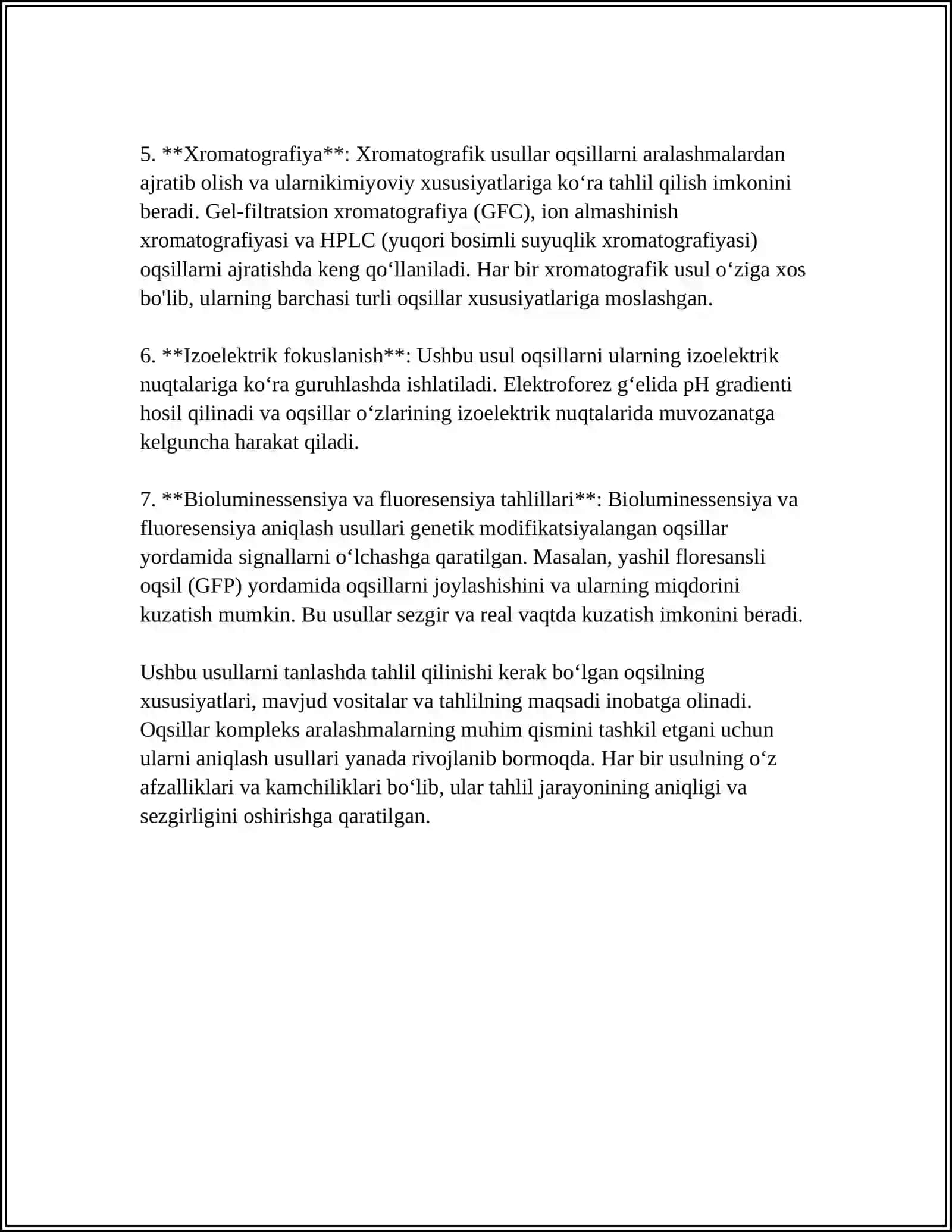 QON ZARDOBIDA OQSILLAR ANIQLASHNING KLINIK AHAMIYATI 4