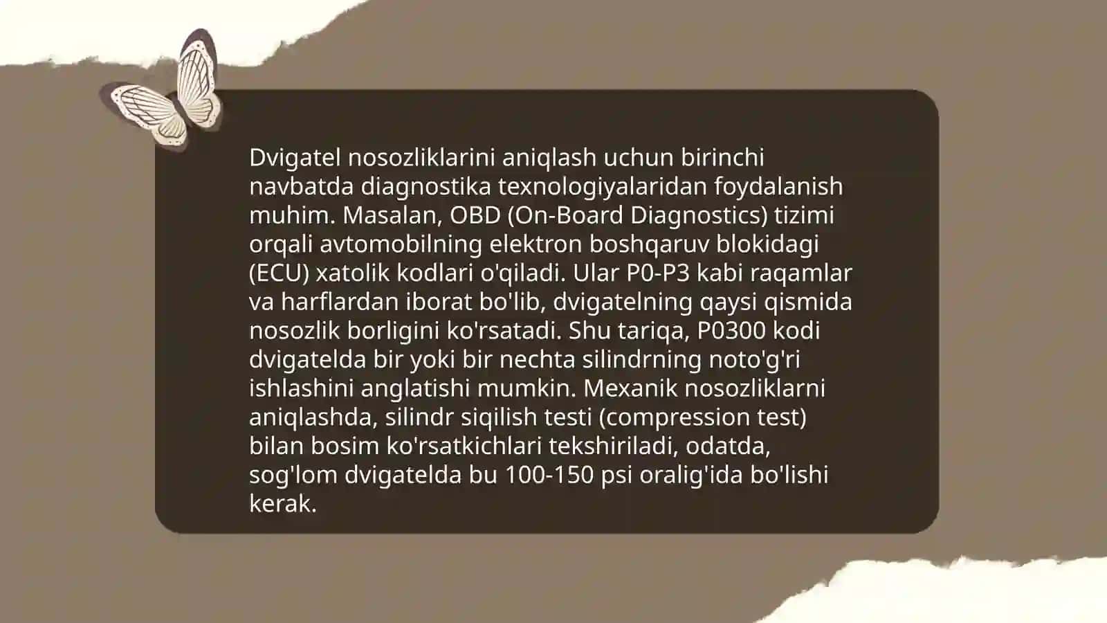 Elektr yuritish tizimlarining diagnostikasi 4