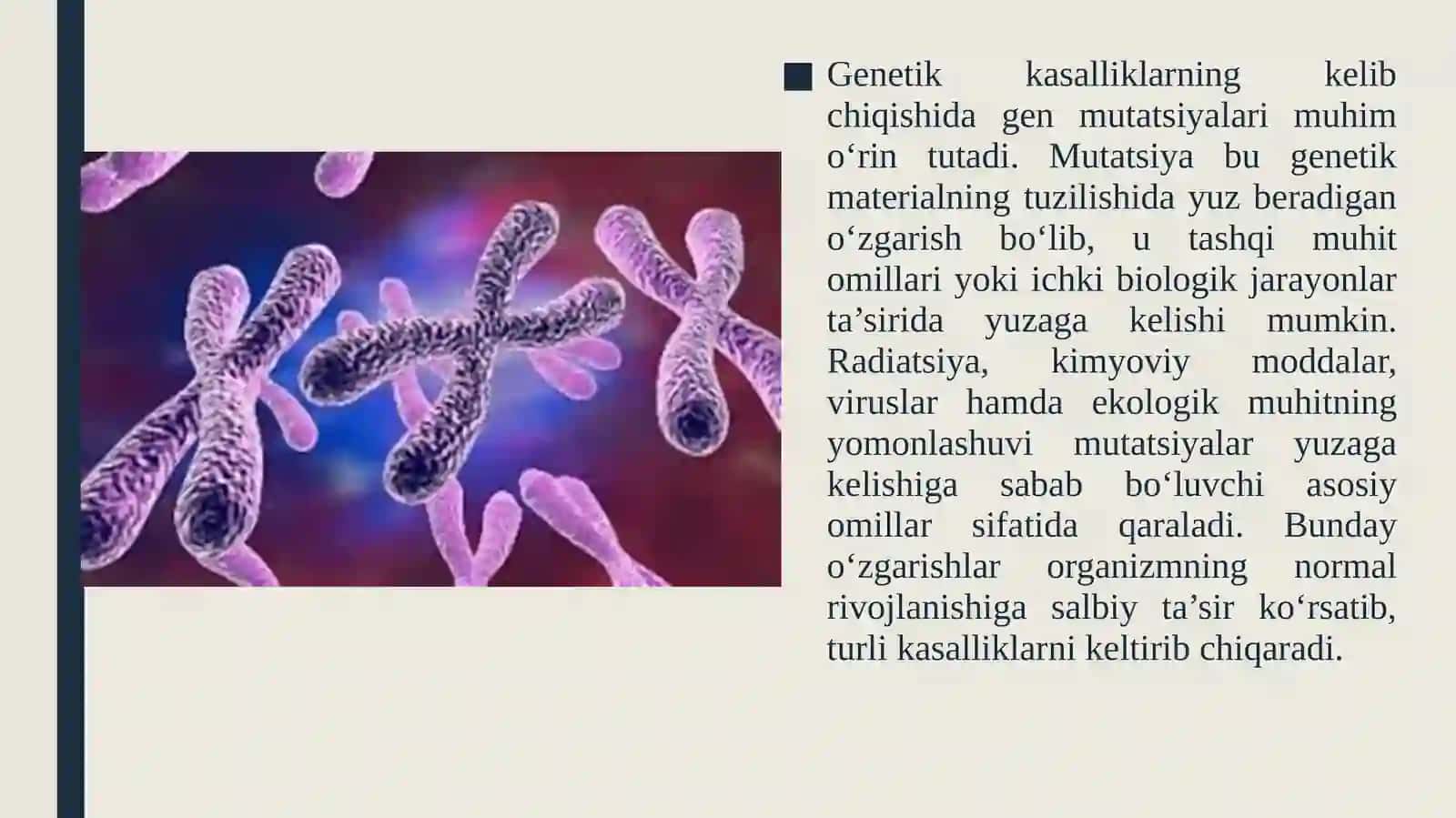 Genetik va irsiy kasalliklar haqida tushuncha 4