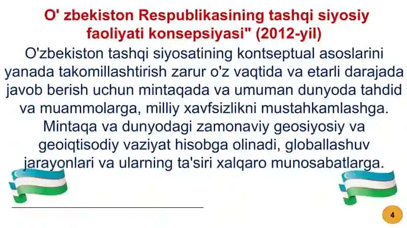O`zbekistonning ENG YANGI TARIXI 4