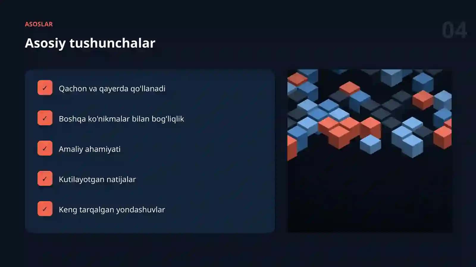 Sun'iy Intellekt bo'yicha amaliy taqdimot · III to'plam 4