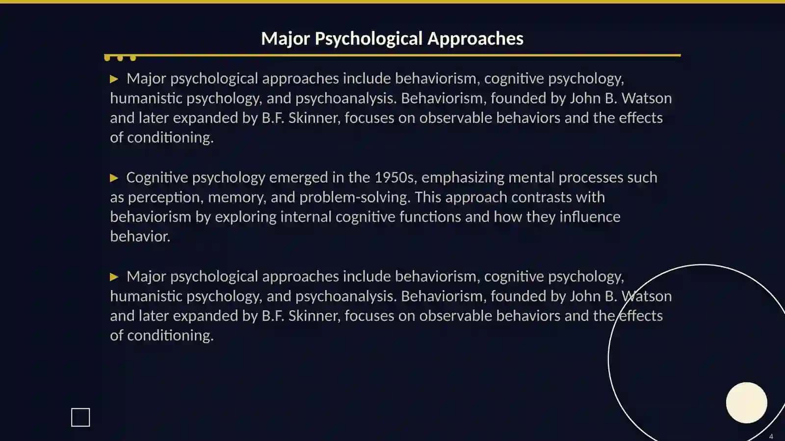 Pyschology 4
