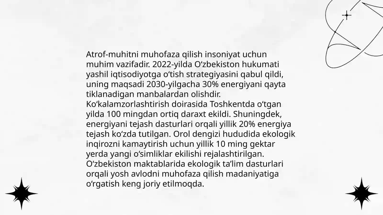 Barqaror rivojlanish uchun talim va tarbiya 4