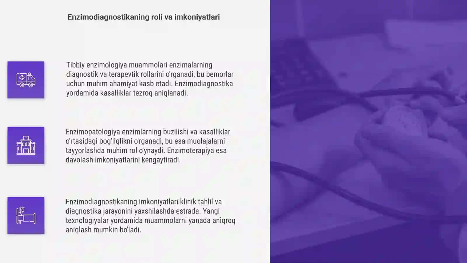 Tibbiy Enzimologiya Muammolari 4