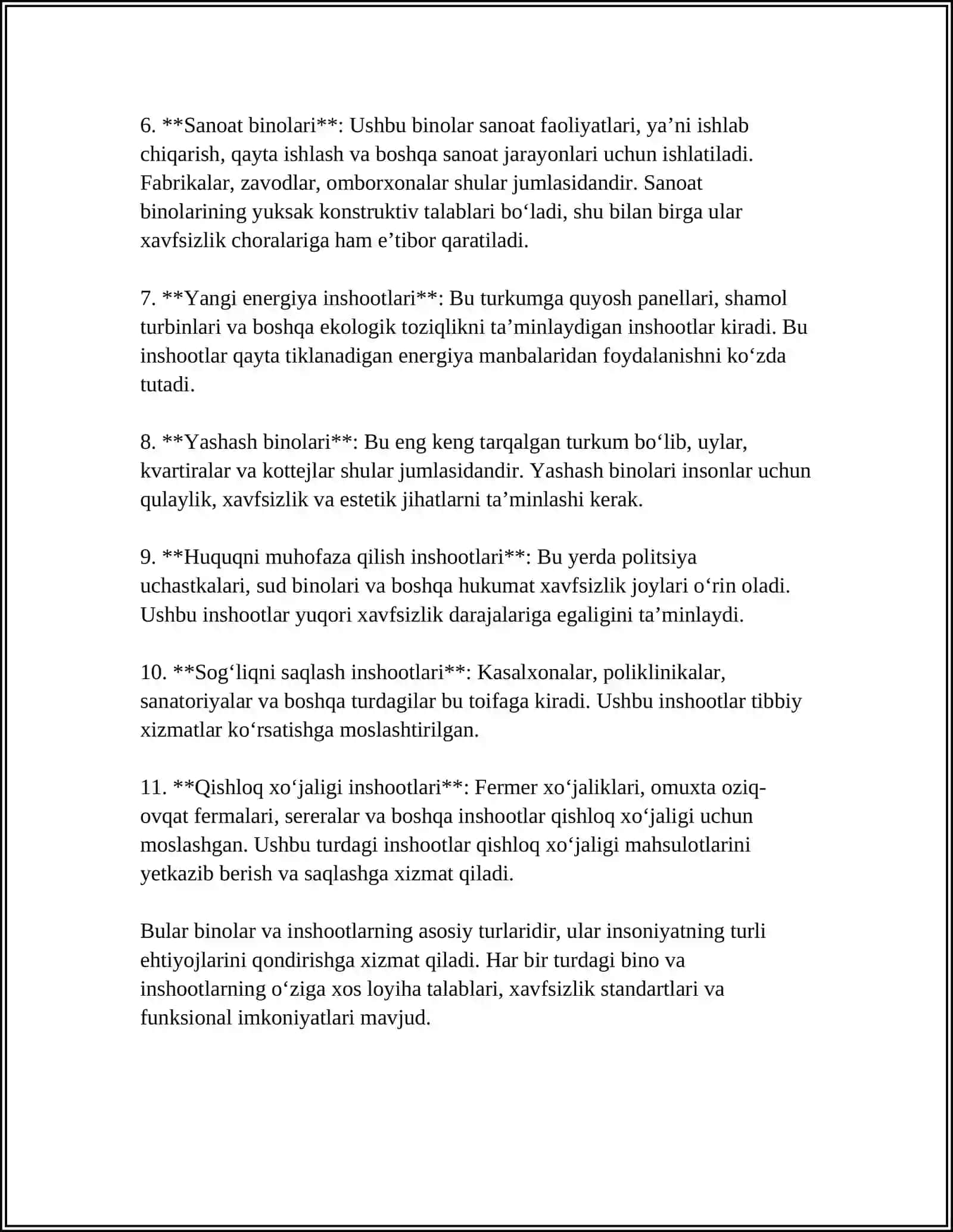 BINOLAR VA INSHOOTLAR TURLARI VA ULARDAN FOYDALANISH XUSUSIYATLARI 4