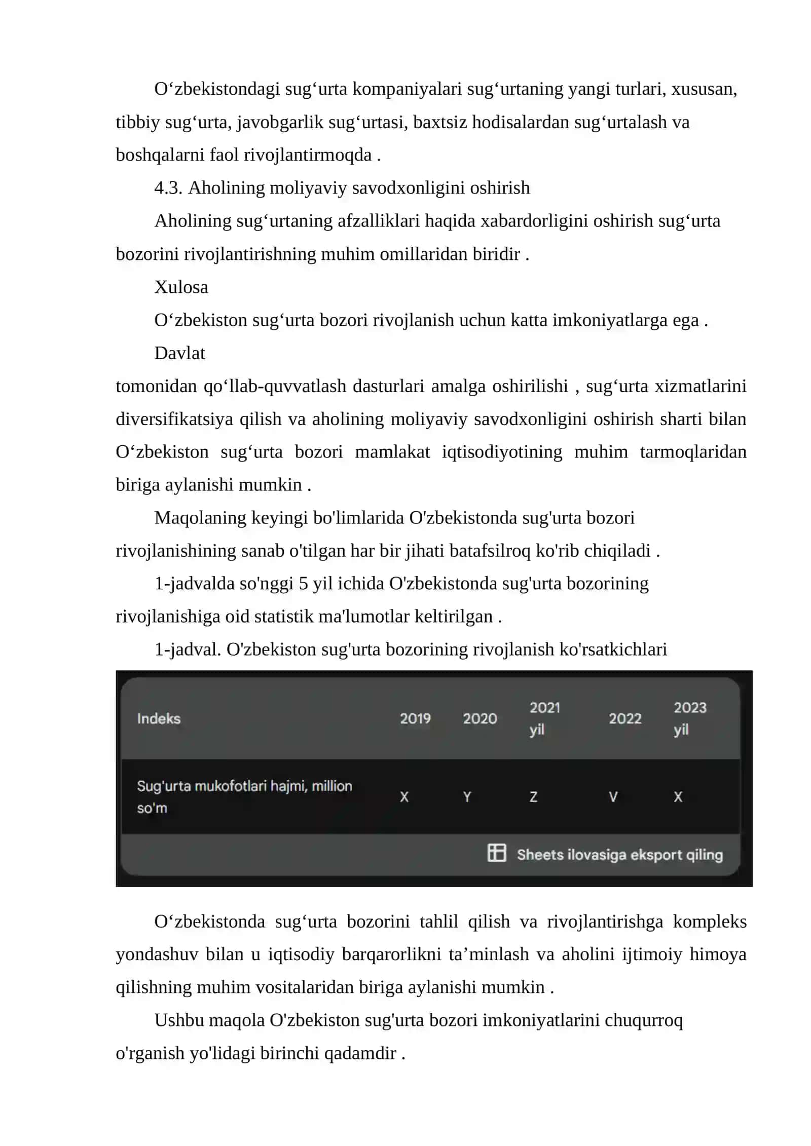 SUG'URTANING IQTISODIYOTDAGI AHAMIYATI VA RIVOJLANISH BOSQICHLARI 4
