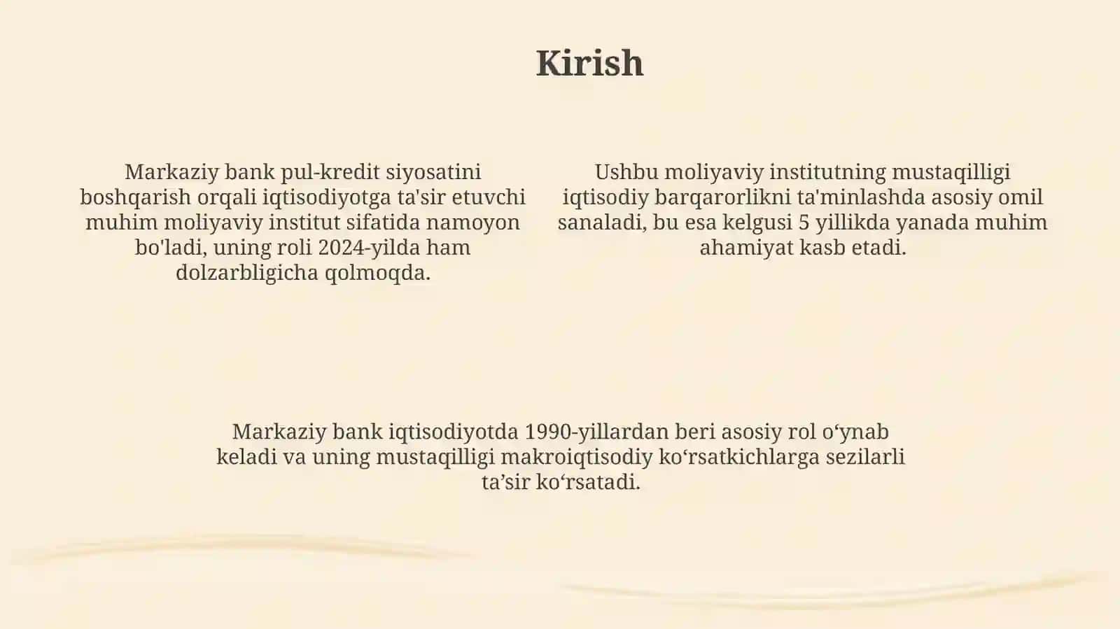 Markaziy bankning mustaqilligi 4