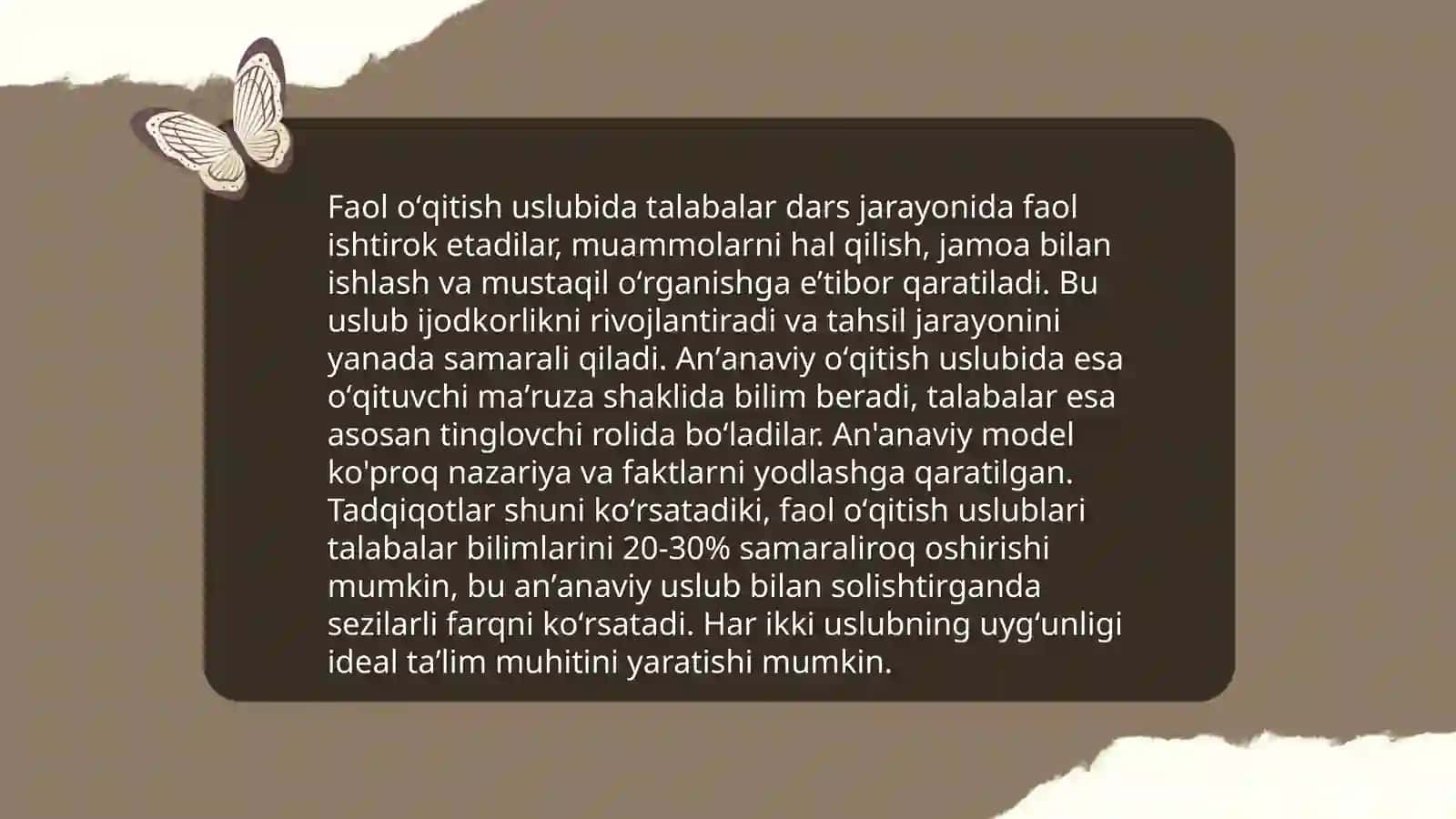 Faol oʻqitish modeli va uning chet tilni oʻrganishdagi afzalliklari 4