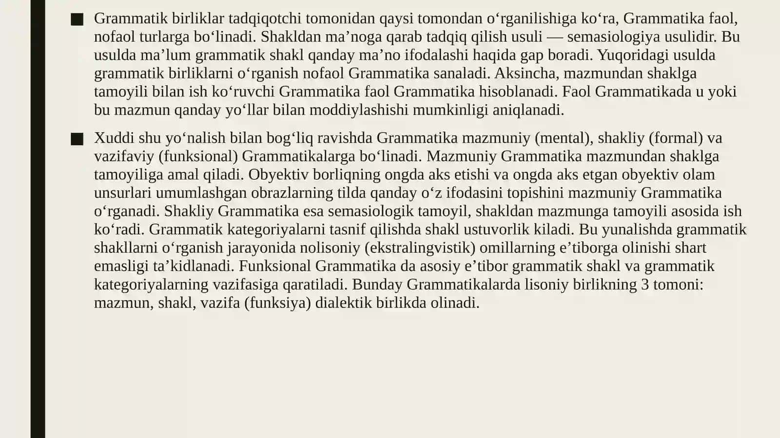 Grammatika va uning turlari 4