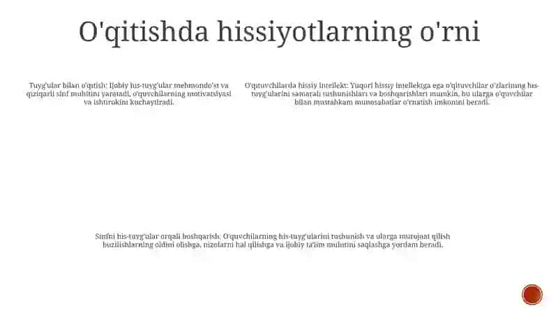 OʻQituvchi Psixologiyasi 4