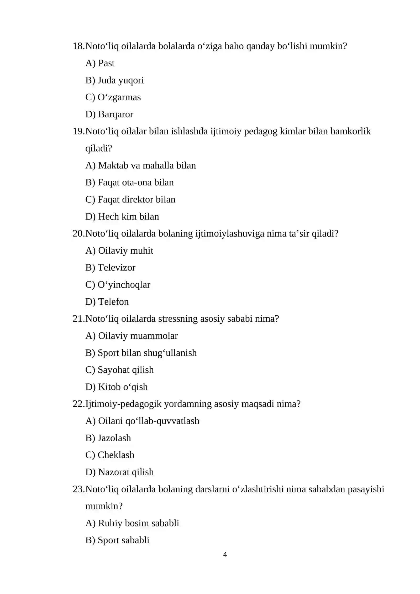 Noto‘liq oilaning ijtimoiy-pedagogik muammolari 4