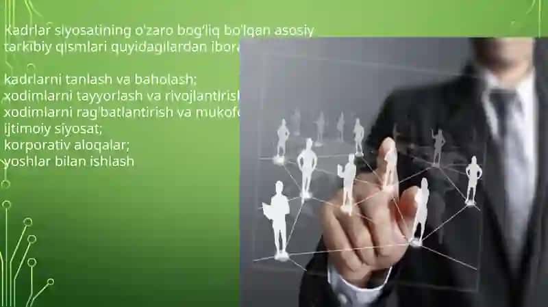 O'zbekiston Respublikasida kadrlar siyosati 4