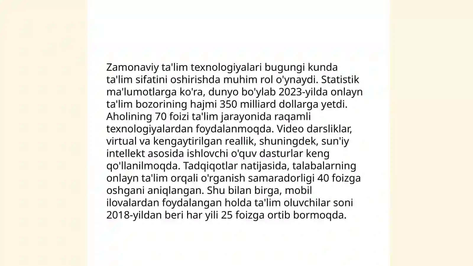 2023 yil "insonga etibor va sifatli ta'lim" yili 4