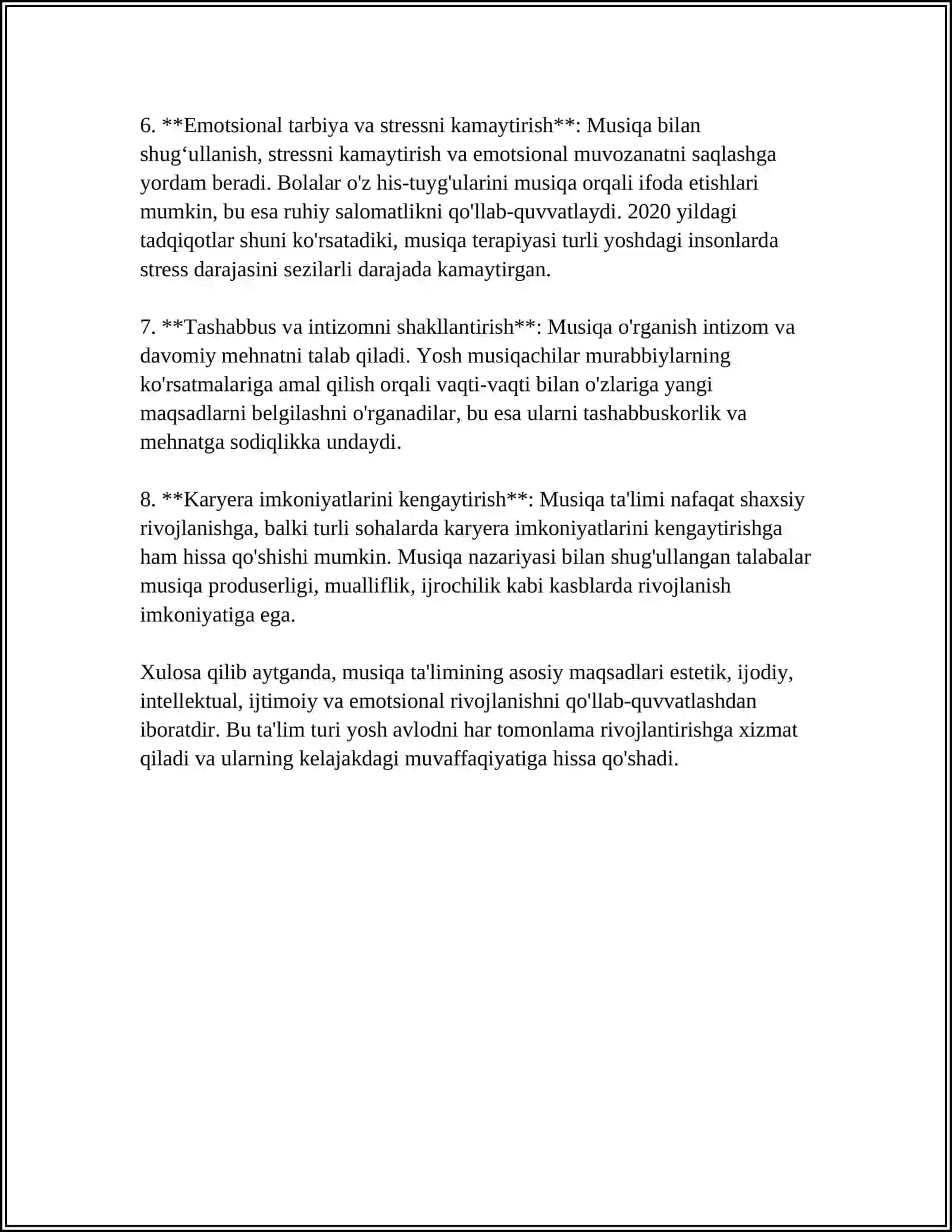 5-6 SINFLARDA MUSIQA O’QITISHNING VAZIFALARI VA MAZMUNI 4