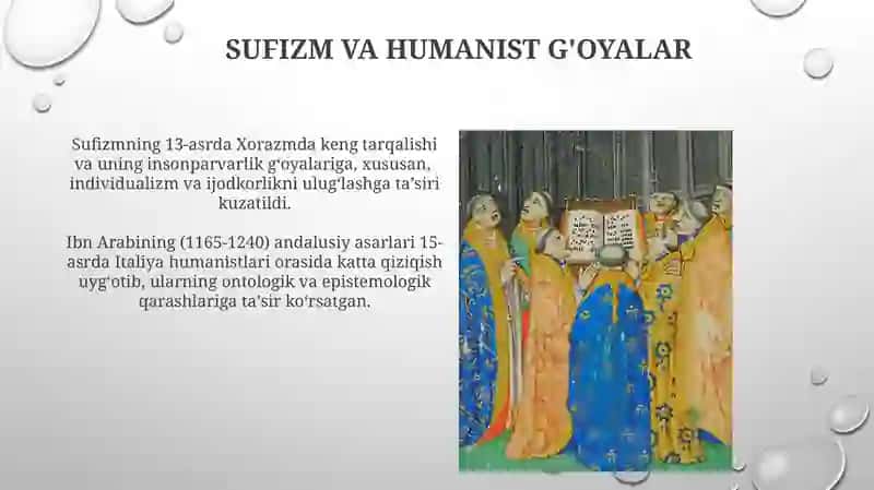 Oʻrta asr Sharq falsafasi va uygʻonish davri xususiyatlari 4