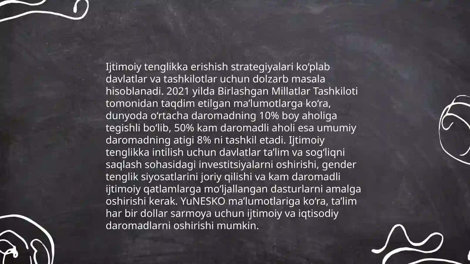 Kuchli ijtimoiy siyosatning xususiyatlari va ustuvor yõnalishlari 4