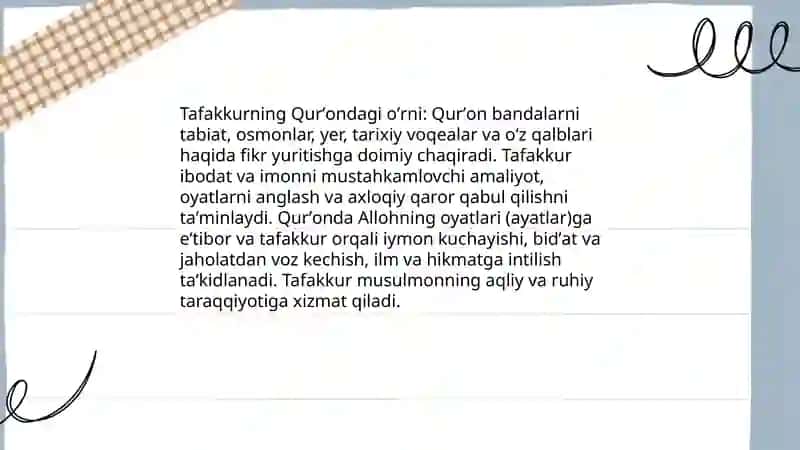 Tafakkur 4