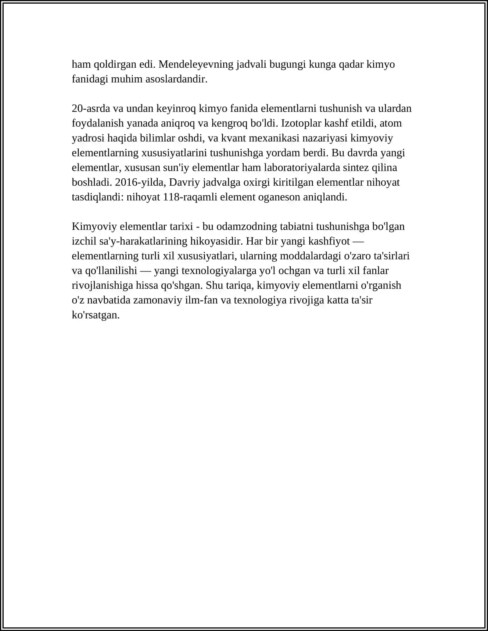 KIMYOVIY ELEMENTLAR DAVRIY JADVALI 4