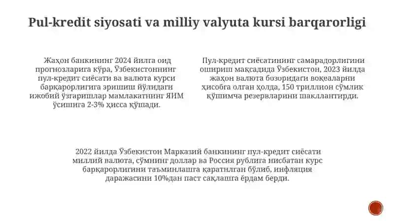 Pul-Kredit Siyosati va Davlatning Tashqi Iqtisodiy Siyosati 4