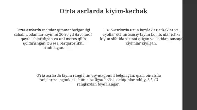 G'arbiy Yevropada modaning paydo boʻlishi 4