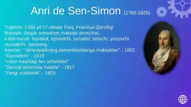 Sen-Simon va hayoliy sotsializm 4