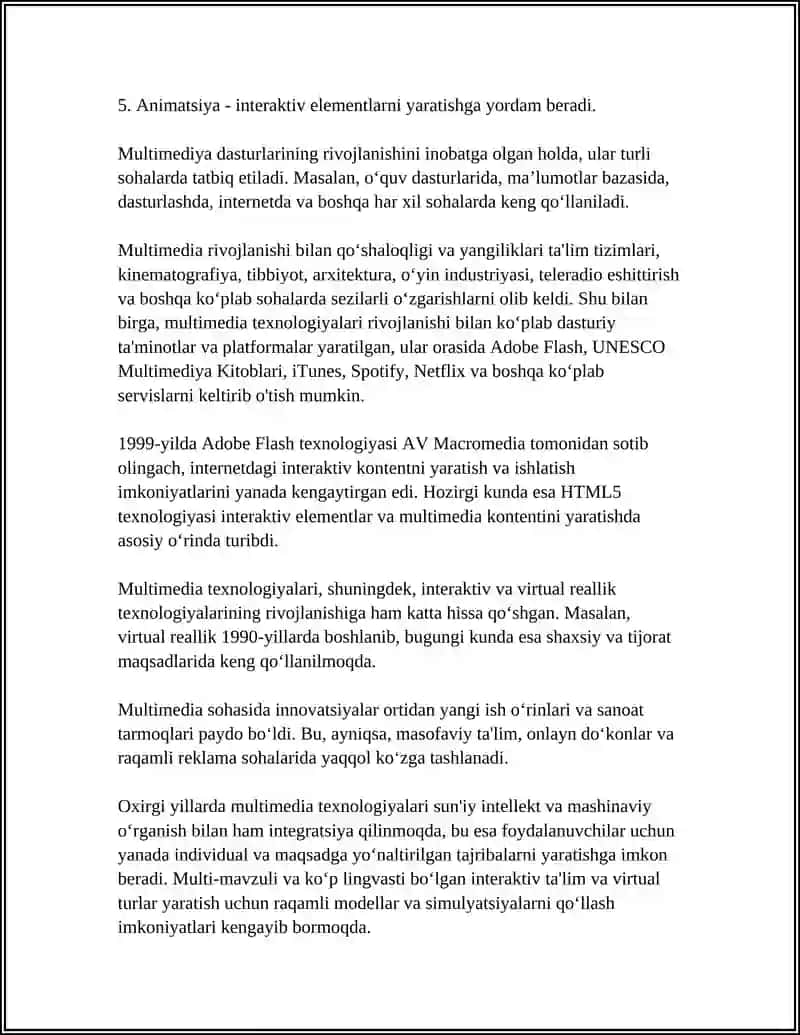 Multimediya Texnologiyalari 4