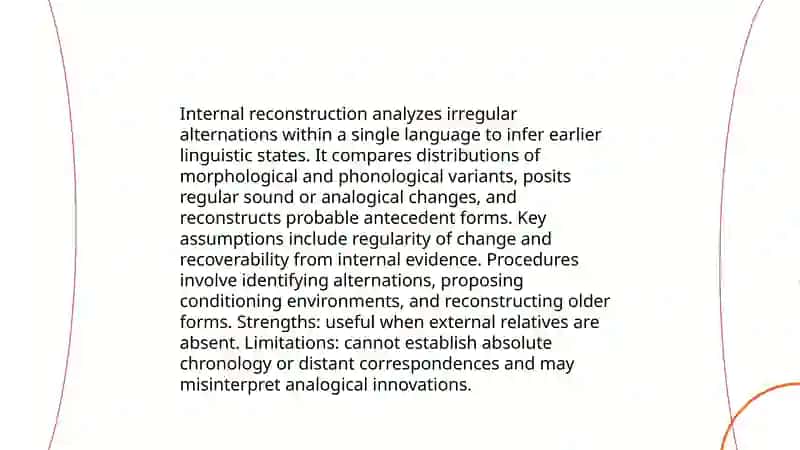 Methods of comparative study of languages 4
