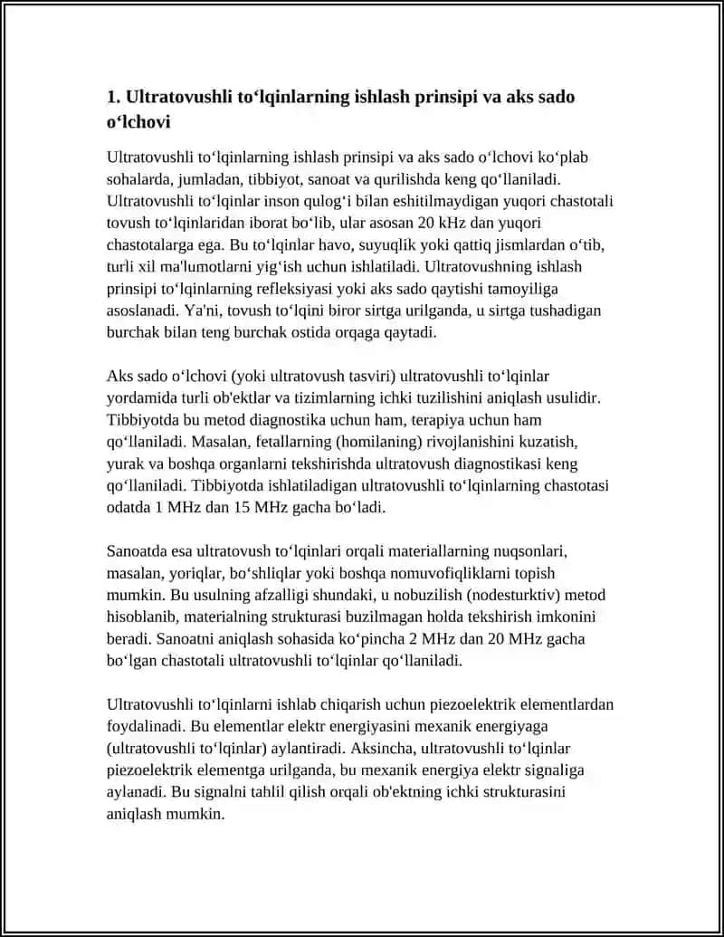 AVTO PARKING UCHUN TO'QNASHUVDAN HIMOYALOVCHI ULTRATOVUSHLI MODUL 4